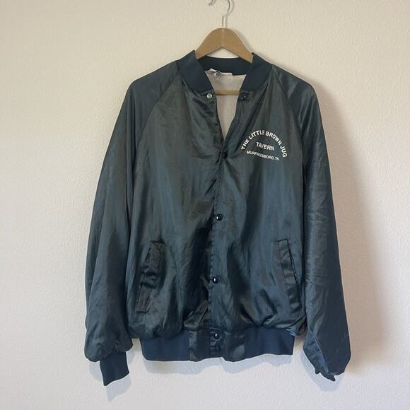 Vintage WestArk Jacket Mens XL Little Brown Jug Tavern Murfreesboro Lined 90s - Picture 1 of 13